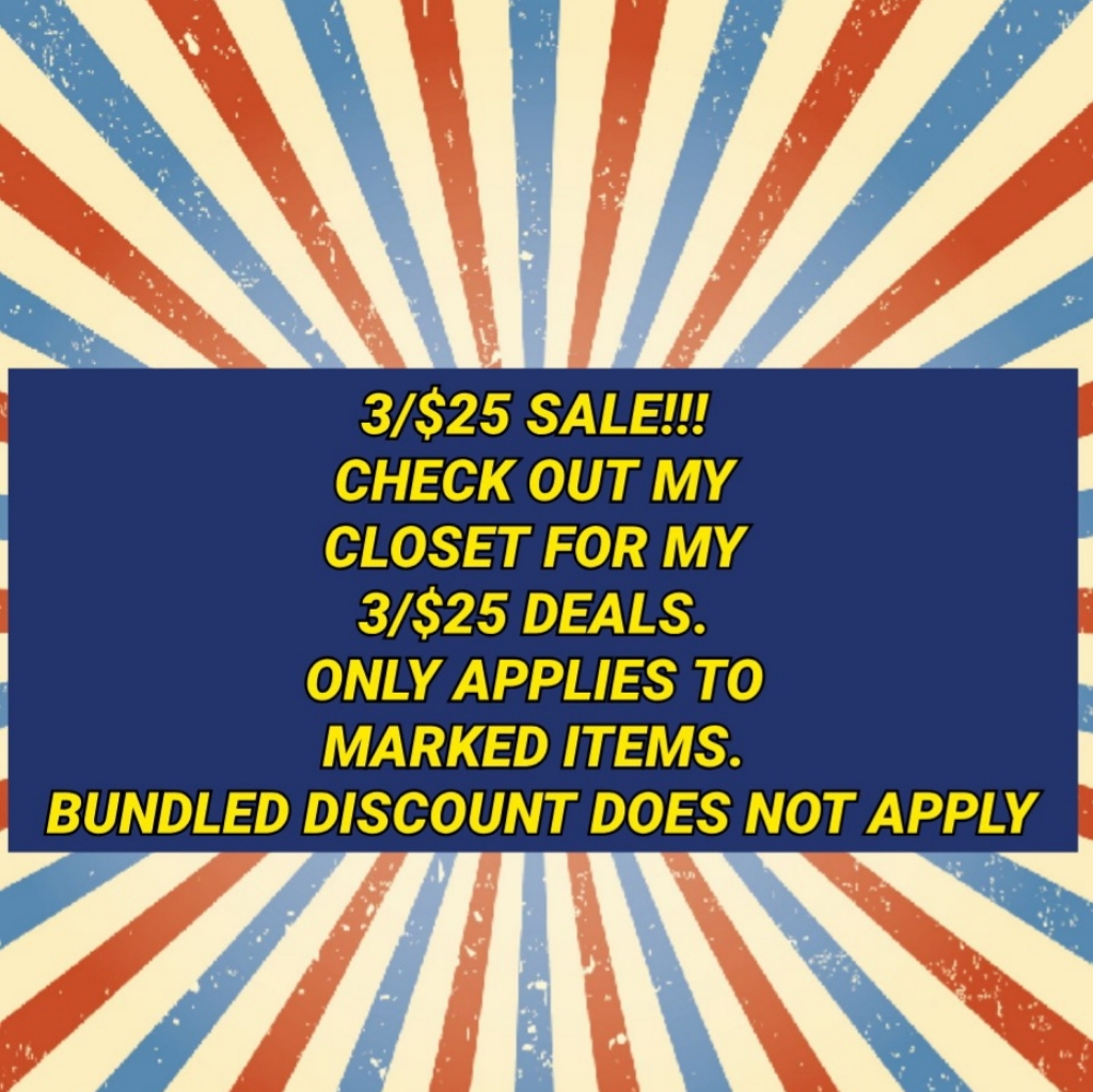 3/$25 Bundle